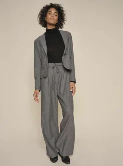 Mos Mosh - Leslie Zenia Pant long, black