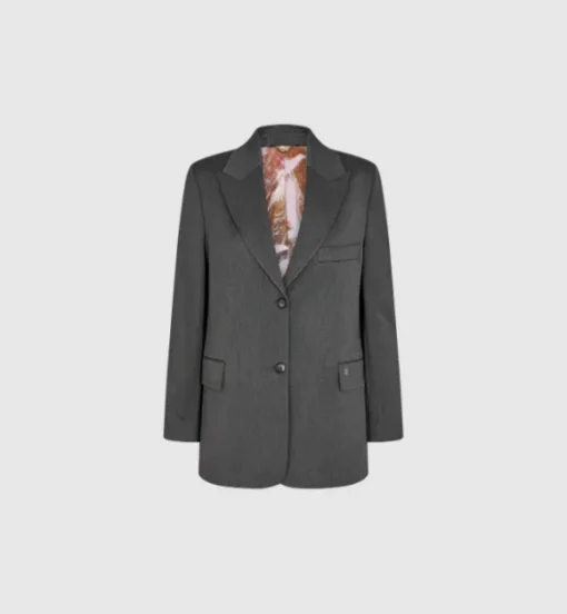 Mos Mosh - Mandi Halin bleiseri, dark grey melange