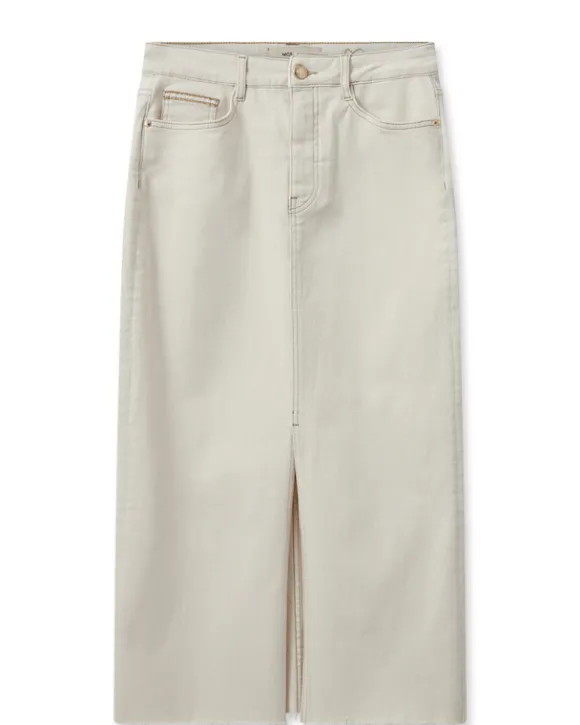 Mos Mosh - Mella pitkä farkkuhame, nature