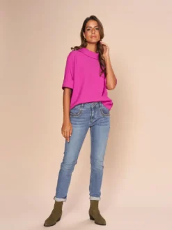 Mos Mosh - Naomi Ave Jeans, blue regular