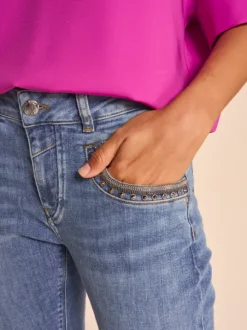 Mos Mosh - Naomi Ave Jeans, blue regular