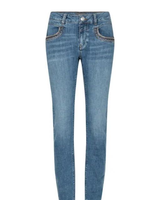 Mos Mosh - Naomi Ave Jeans, blue regular