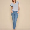 Mos Mosh - Naomi Diva Jeans, blue regular