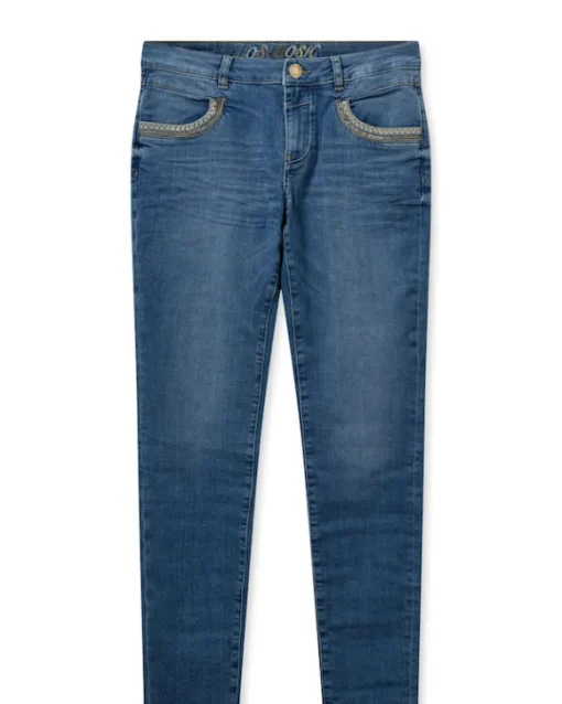 Mos Mosh - Naomi Diva Jeans, blue regular