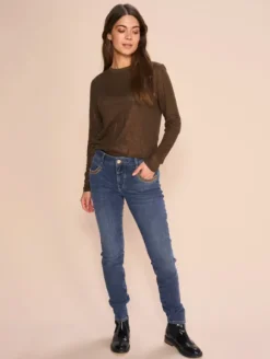 Mos Mosh - Naomi Nion Jeans, blue regular