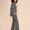 Mos Mosh - Rhys Halin housut, dark grey melange