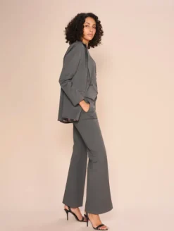 Mos Mosh - Rhys Halin housut, dark grey melange