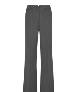 Mos Mosh - Rhys Halin housut, dark grey melange