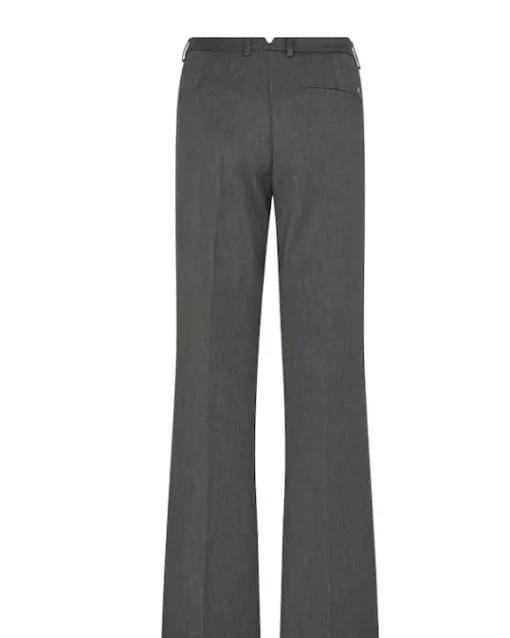 Mos Mosh - Rhys Halin housut, dark grey melange