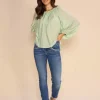 Mos Mosh - Sansa Boheme pusero, smoke green