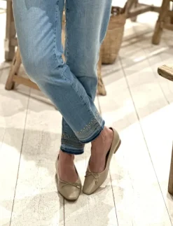 Mos Mosh - Sumner Diva Jeans, light blue ankle
