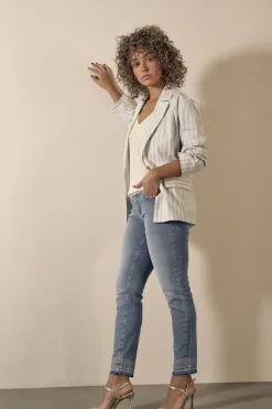 Mos Mosh - Sumner Diva Jeans, light blue ankle