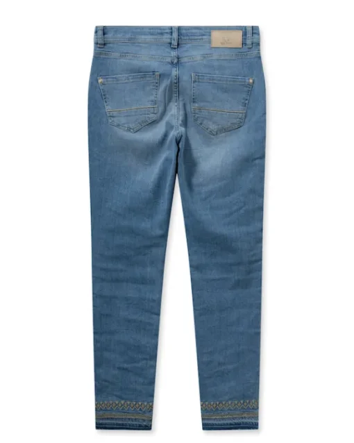 Mos Mosh - Sumner Diva Jeans, light blue ankle