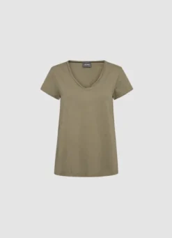 Mos Mosh - Tulli Basic t-paita v-kaulus, mermaid