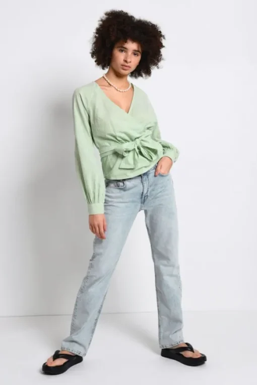 My Essential Wardrobe - Stella farkut, light blue