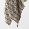 Nella vohvelipyyhe 50x70, blue stripe