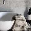 Nella vohvelipyyhe 50x70, taupe stripe