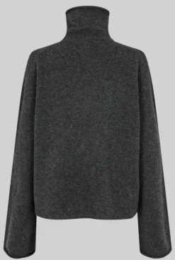 Neva pooloneule, dark grey melange