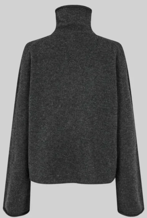 Neva pooloneule, dark grey melange
