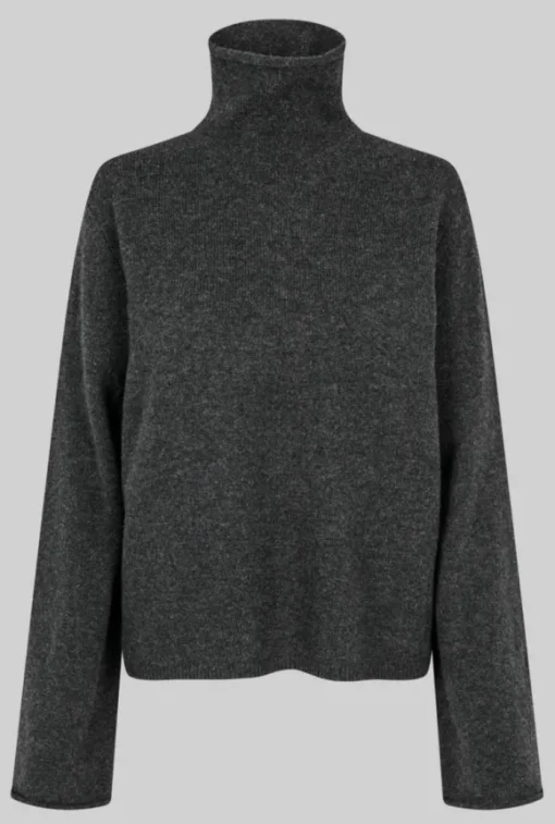 Neva pooloneule, dark grey melange