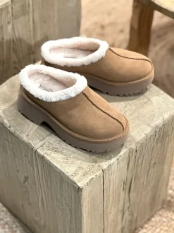 New Heights Cozy Clog, chestnut
