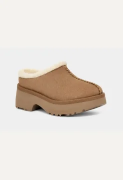 New Heights Cozy Clog, chestnut