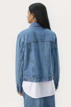 Nichole farkkutakki, medium blue denim