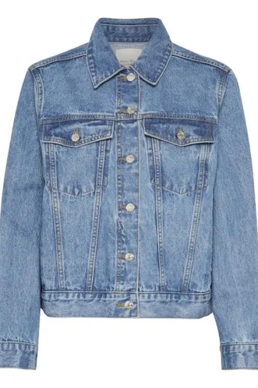 Nichole farkkutakki, medium blue denim