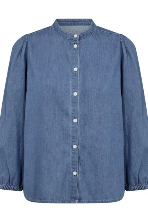 Nicolie paita, medium blue denim