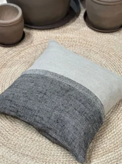 Olsson & Jensen - Levi tyynynpäällinen black/natural 60x60