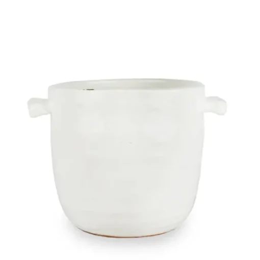 Olsson & Jensen - Keraaminen ruukku 22cm, valkoinen