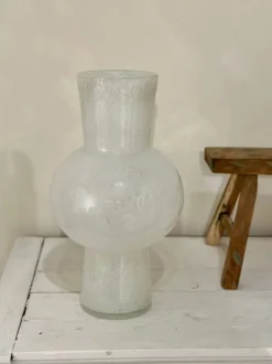 Olsson & Jensen - Spume vaasi 41cm, valkoinen