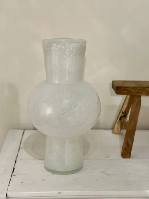 Olsson & Jensen - Spume vaasi 41cm, valkoinen
