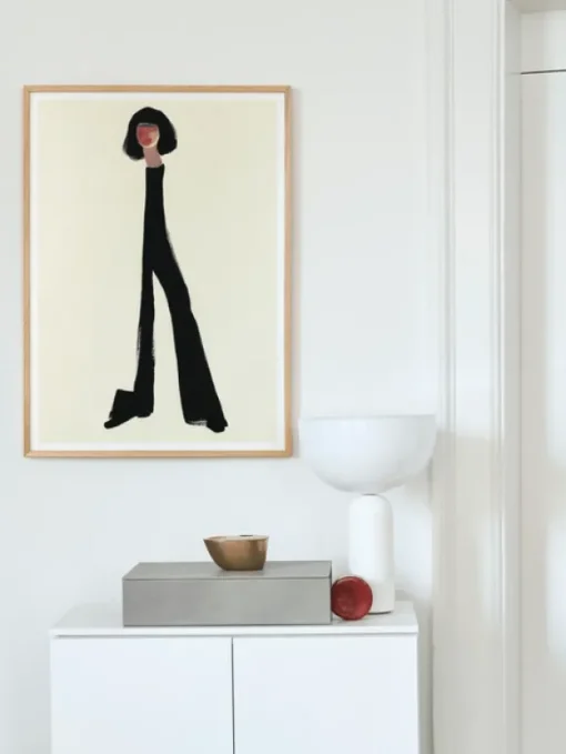 Paper Collective - Black Pants juliste, 30x40cm