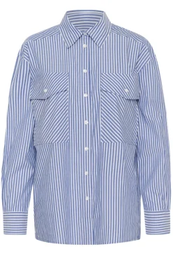 Parinaz paita, amparo blue stripe