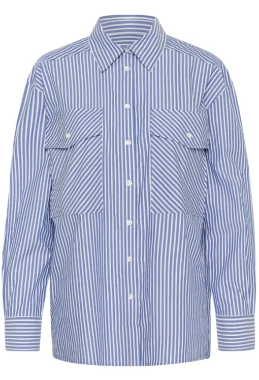 Parinaz paita, amparo blue stripe