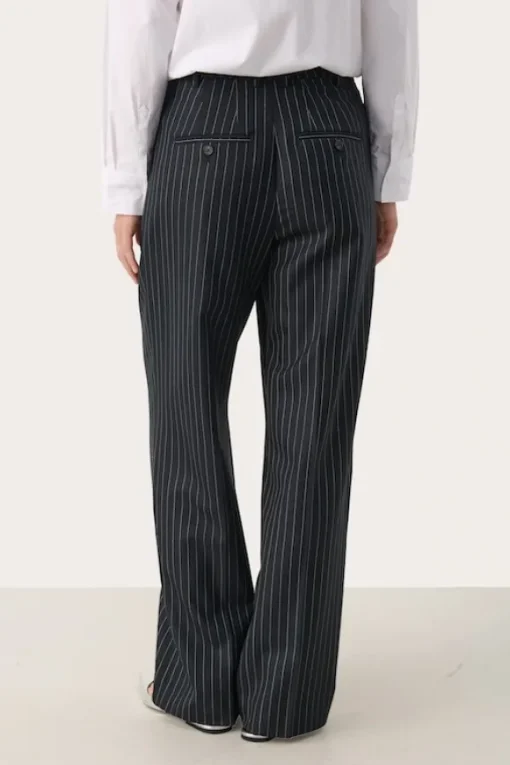 Part Two - Cherra pants, Dark navy pinstripe