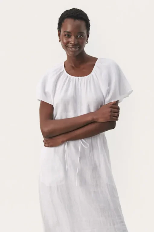 Part Two - Geoline pellavamekko, bright white