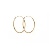 Pernille Corydon - Mini Plain Hoops, kulta 20mm