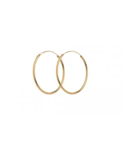 Pernille Corydon - Mini Plain Hoops, kulta 20mm
