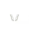 Pernille Corydon - Ocean Treasure Ear Climbers, hopea