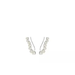 Pernille Corydon - Ocean Treasure Ear Climbers, hopea