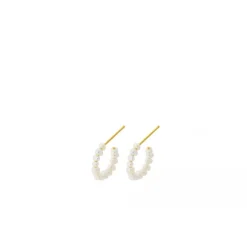 Pernille Corydon - Ocean Treasure Hoops, kulta