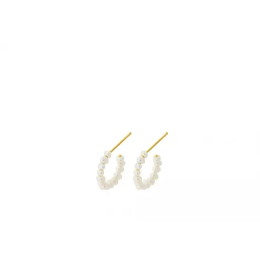 Pernille Corydon - Ocean Treasure Hoops, kulta