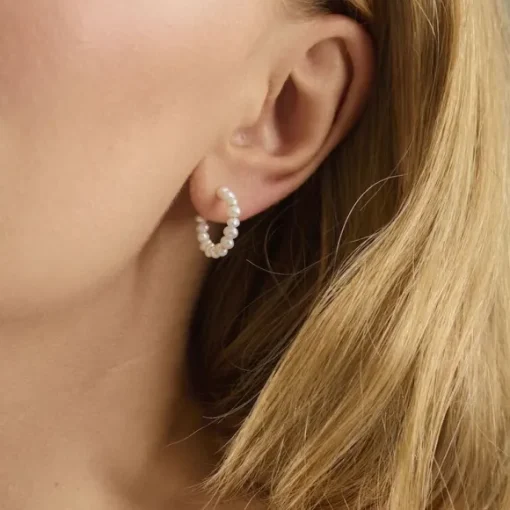 Pernille Corydon - Ocean Treasure Hoops, kulta