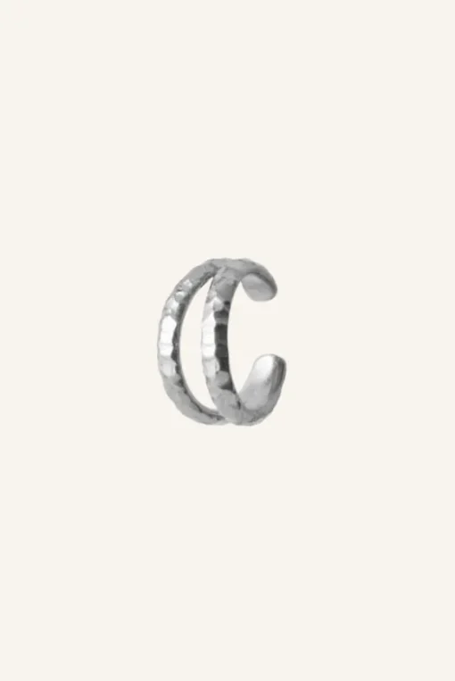 Pernille Corydon - Poetry Ear Cuff korvakoru, hopea