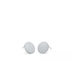 Pernille Corydon - Small Coin nappikorvakorut, hopea
