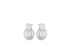 Pernille Corydon - Small Starlight Earrings 20mm, hopea