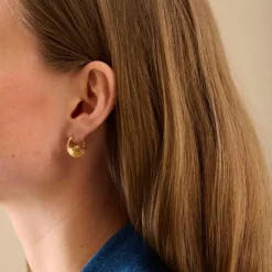 Pernille Corydon - Small Sphere korvakorut, kulta