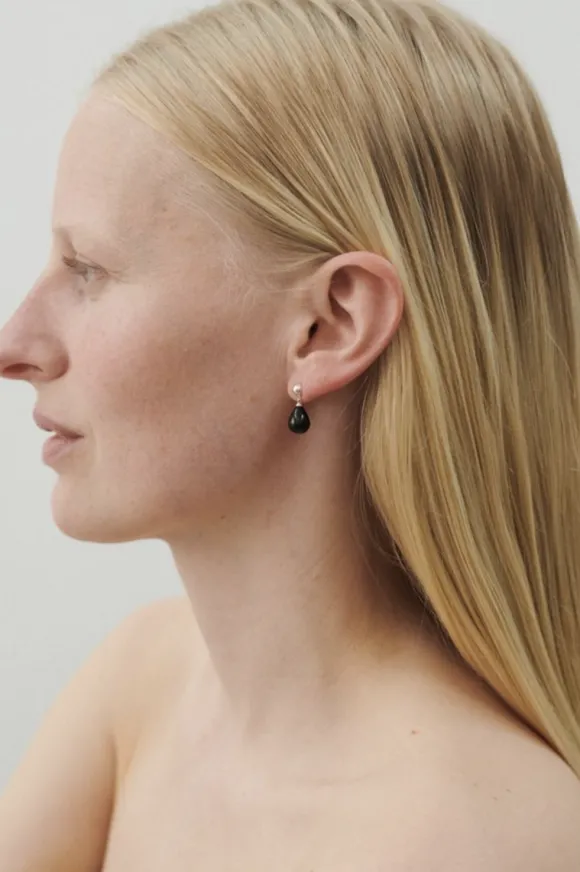 Pernille Corydon - Soft Rain korvakorut, hopea